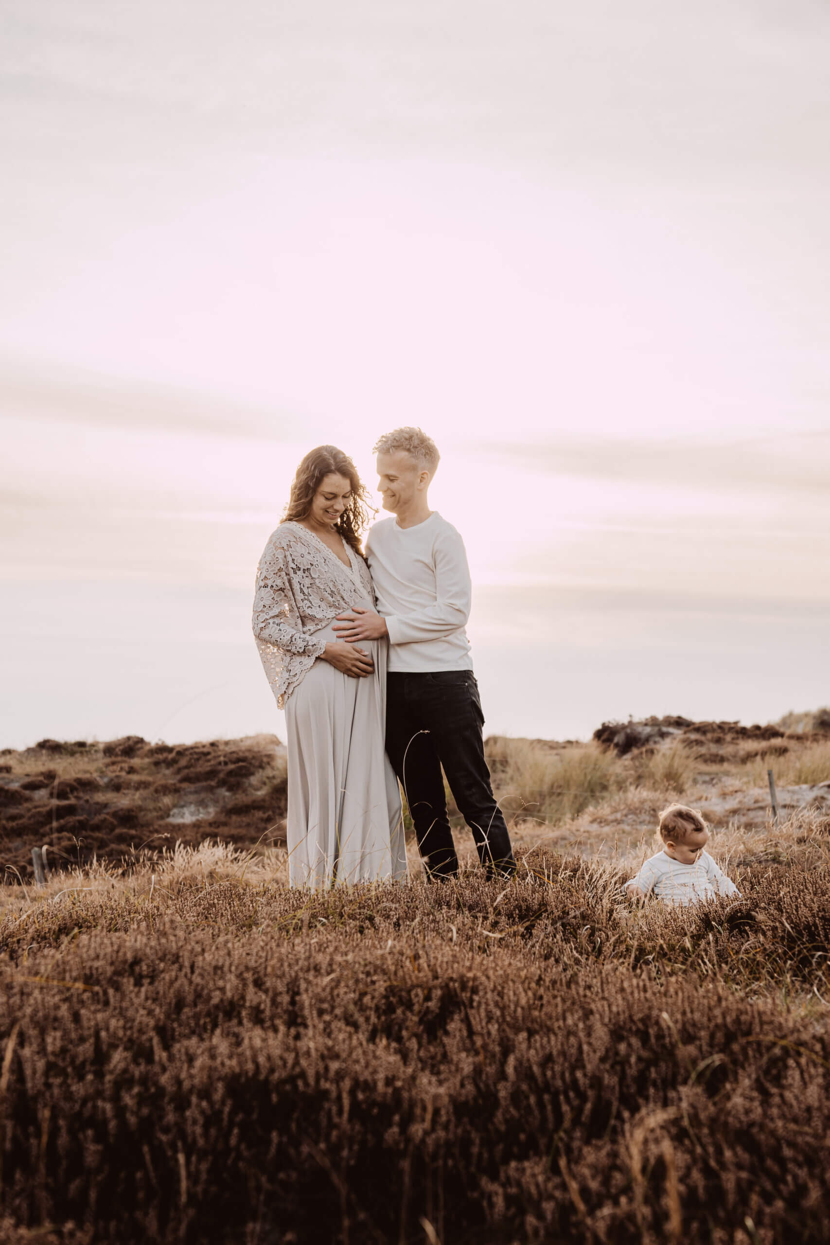 zwangerschaps shoot zwangerschap fotografie noord holland in de natuur