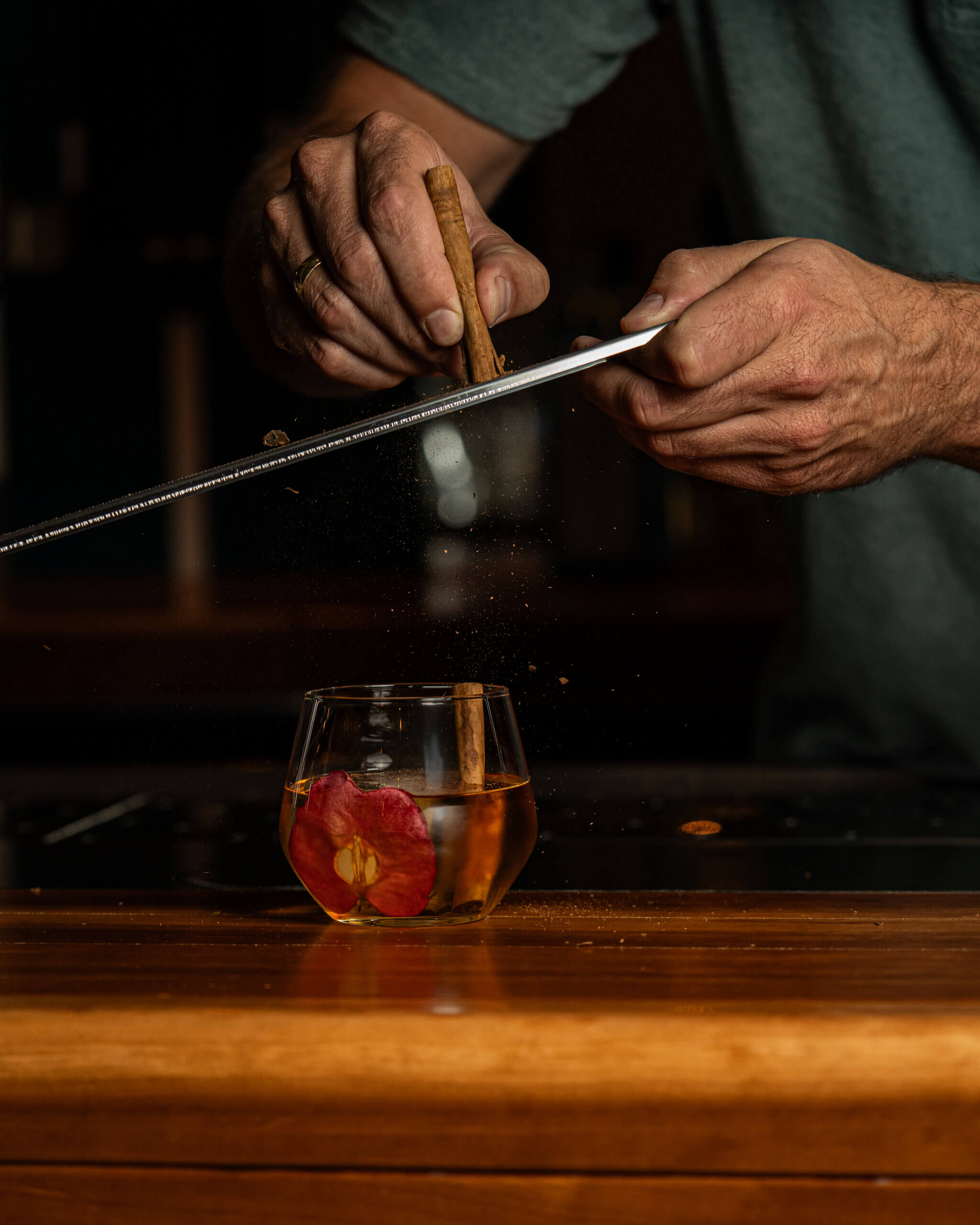 old fashioned cinnamon whiskey beverage drankjes fotografie