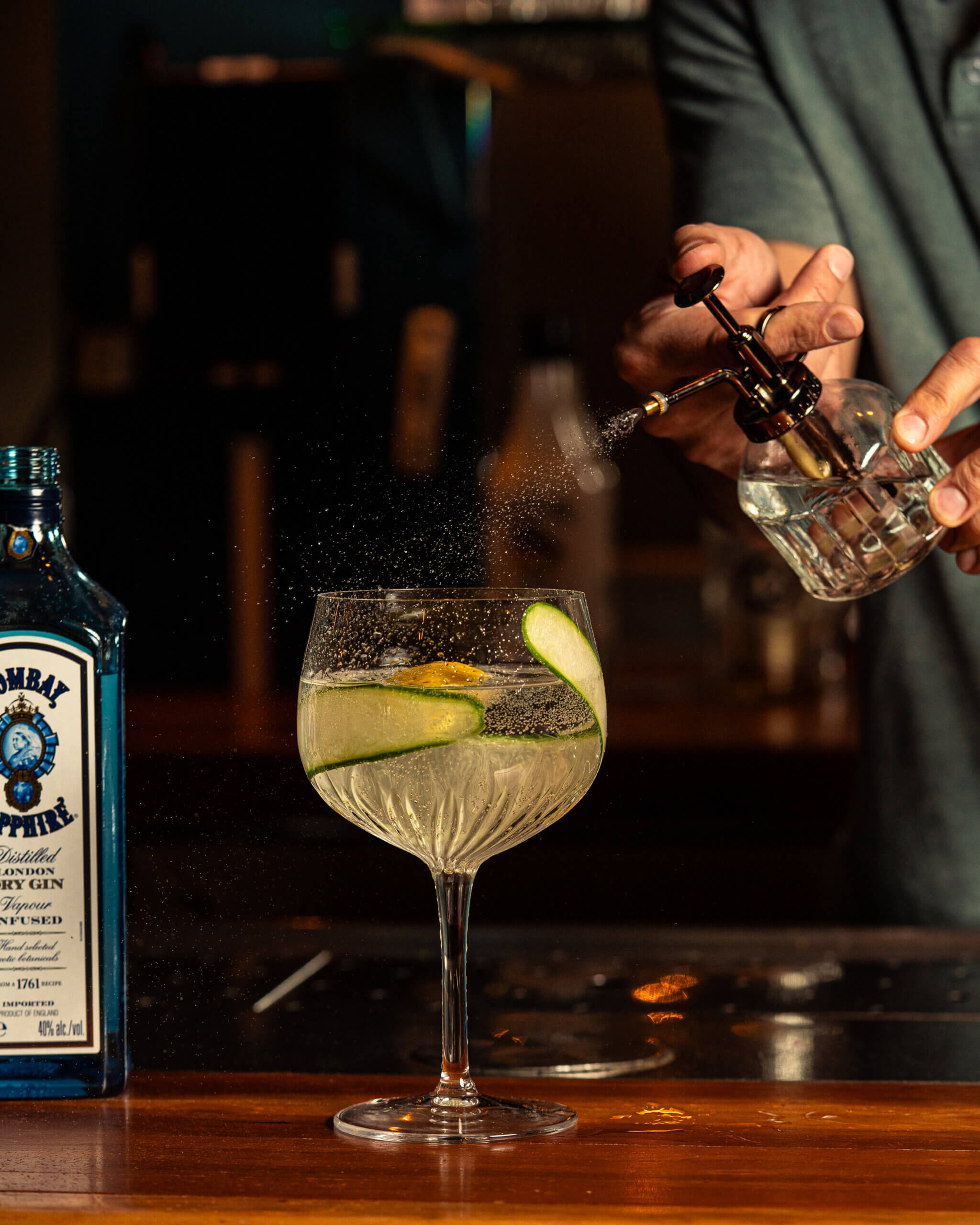 gin tonic drink photography cocktails